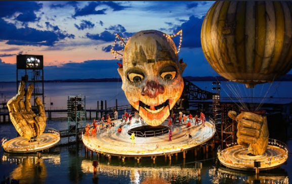 【奧地利-水上音樂節】4天3夜 奧地利Bregenz布雷根茨水上音樂節（飯店+火車票套餐）