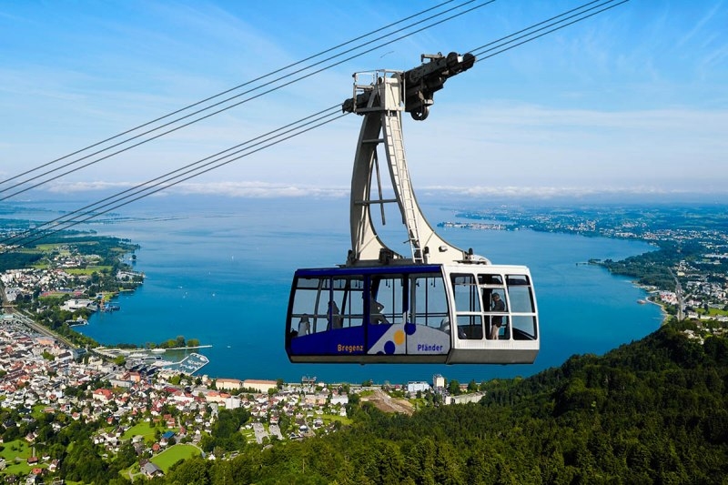 【奧地利-湖區度假】4天3夜 奧地利布雷根茨湖區度假自由行（飯店+火車票套餐）