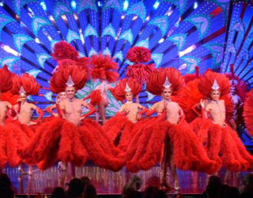 巴黎城市夜遊+紅磨坊表演（含一杯香檳）