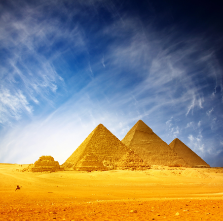 【两人成团】埃及吉萨金字塔群+大埃及博物馆一日游:胡夫金字塔+哈夫拉金字塔+狮身人面像+大埃及博物馆(开罗往返)